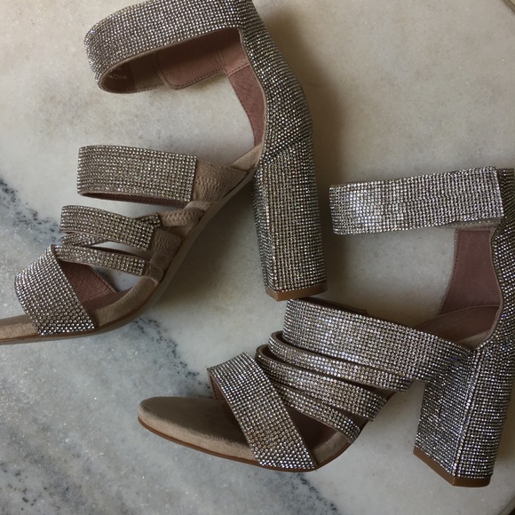 Free People + Jeffrey Campbell Sparkle Heels - Picture 3 of 7